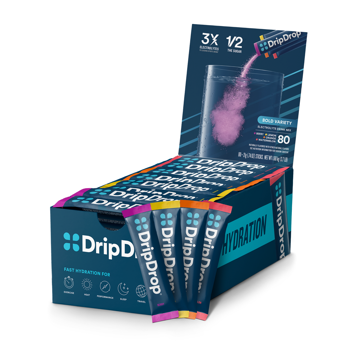 dripdrop-bold-variety-pack-electrolyte-powder-16-oz-sticks-80-count-x4 Box_80ct_3QR_16ozSticks_BoldVariety.png